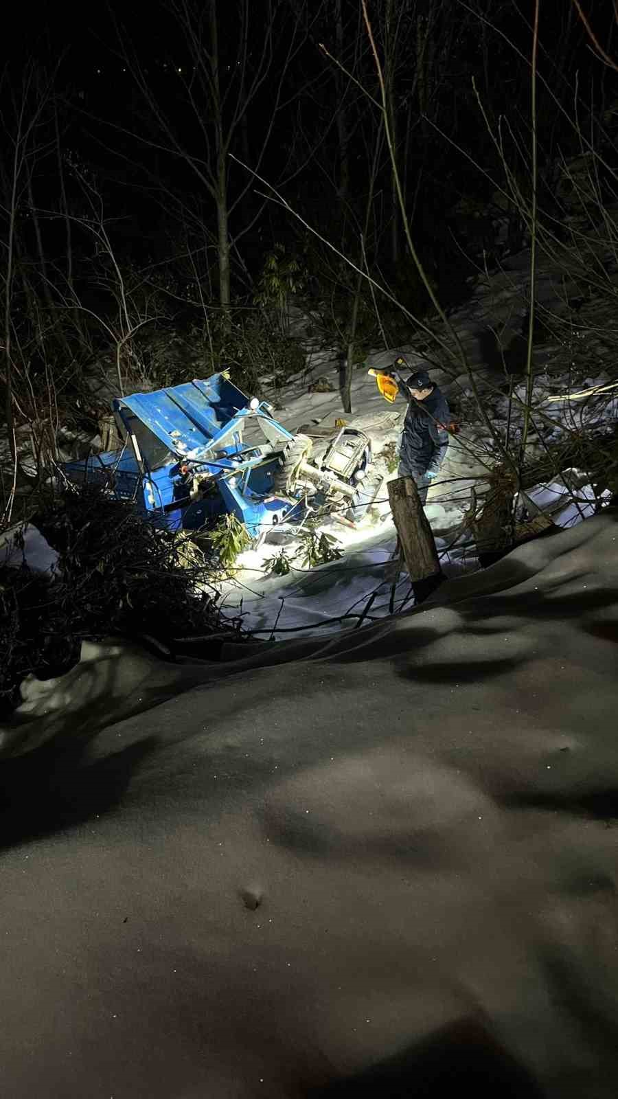 Kastamonu’da ’patpat’ kazası: 1 ölü, 1 ağır yaralı
