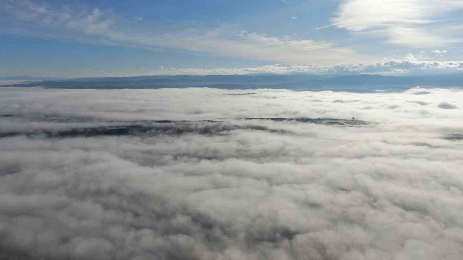 Kastamonu’da sis denizi görsel şölen sundu

