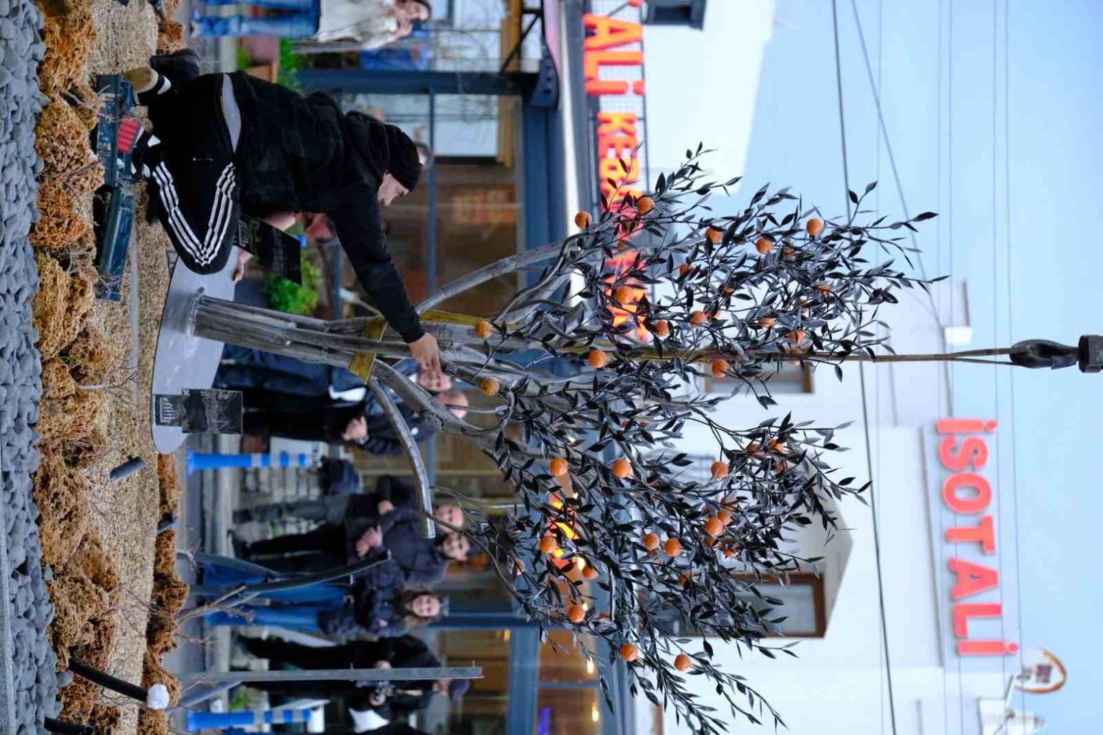 Kavşak düzenleme çalışması tamamlandı
