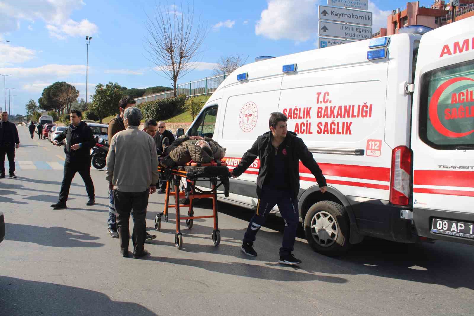 Kavşak içindeki kazada sürücü yaralandı
