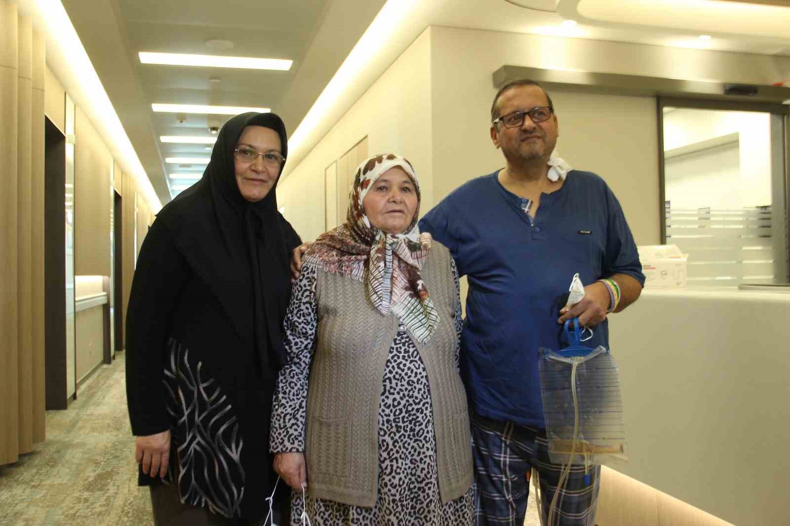 Kayınvalide damadına can olmak için böbreğini bağışladı
