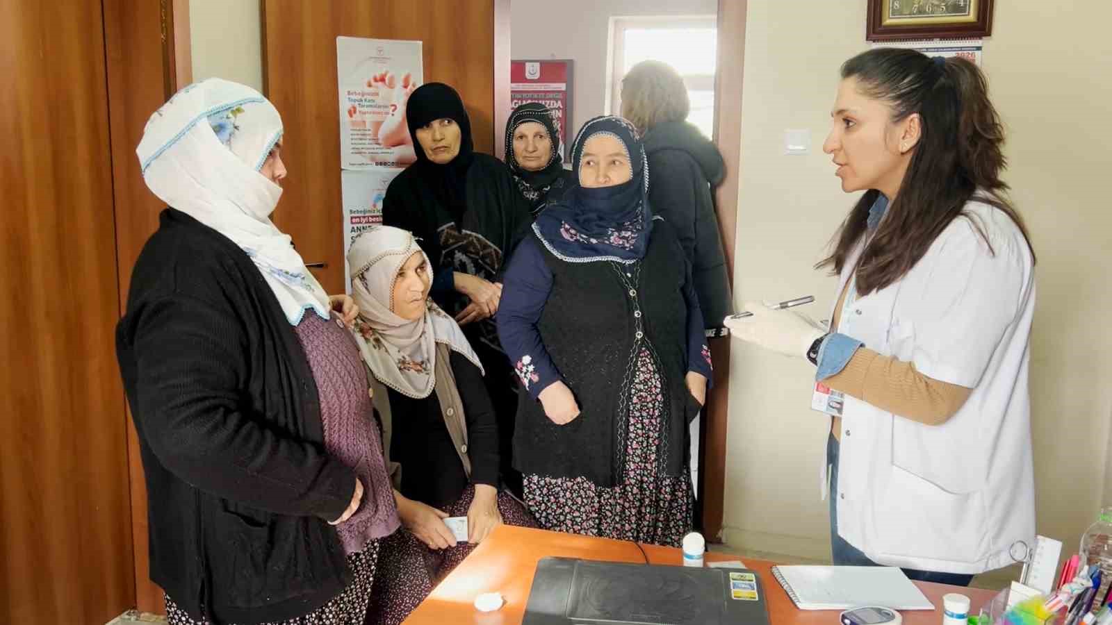 Kayırlı köyünde vatandaşlara mobil sağlık hizmeti
