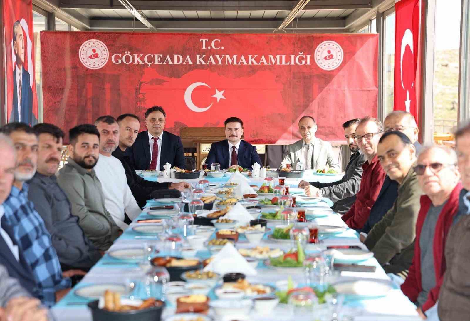 Kaymakam Acar: Gökçeada’yı Ege’nin parlayan yıldızı haline getirmeyi hedefliyoruz
