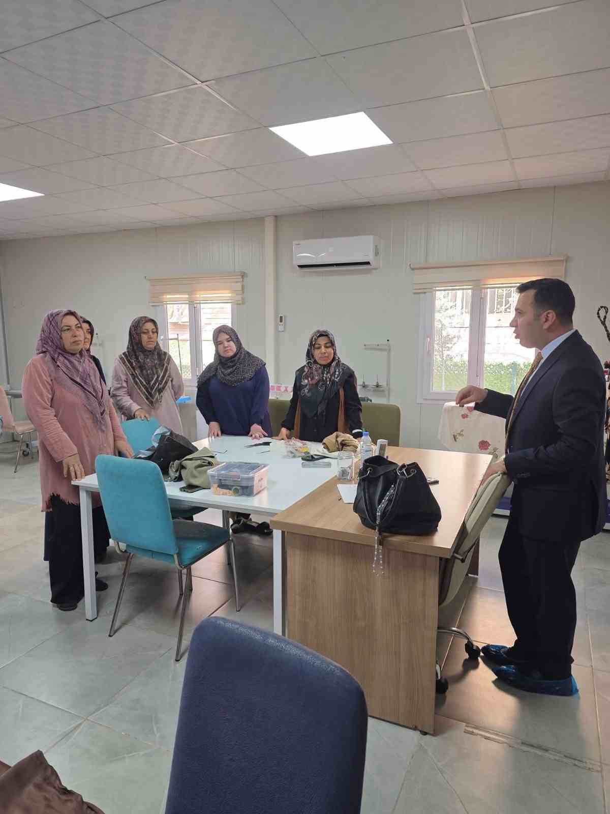 Kaymakam Algın’dan ADEM’e ziyaret
