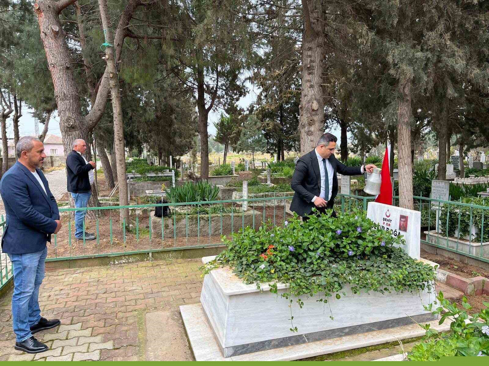 Kaymakam Dalak, şehit ve gazi ailelerini bayramda da yalnız bırakmadı
