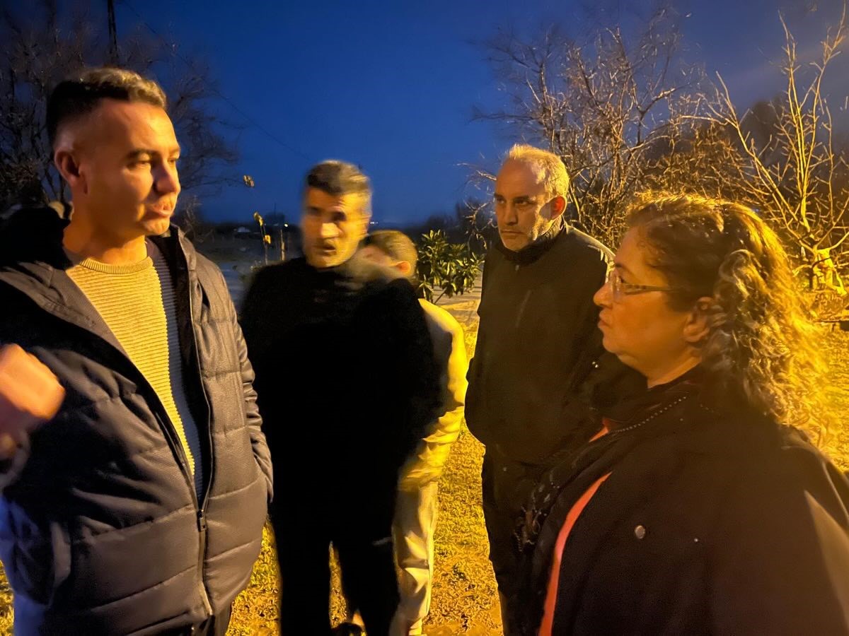 Kaymakam Doğru yağış sonrası vatandaşların yanında
