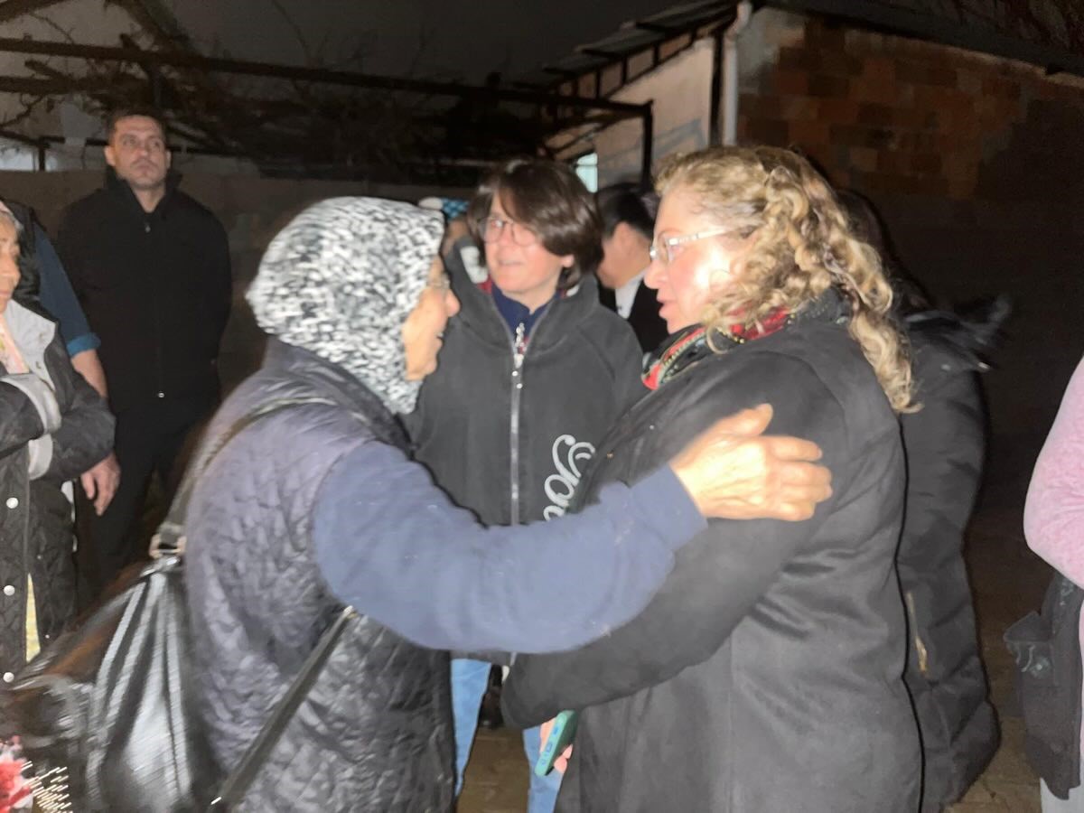 Kaymakam Doğru yağış sonrası vatandaşların yanında
