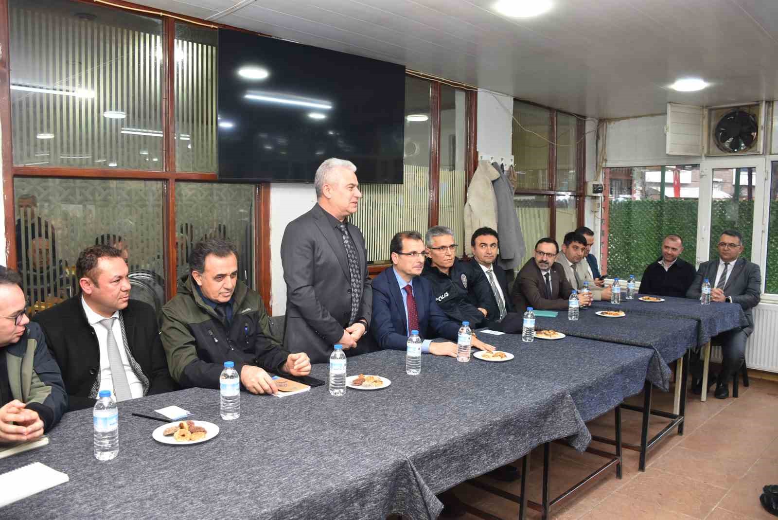 Kaymakam Güldoğan’dan sorunlara yakın takip sözü
