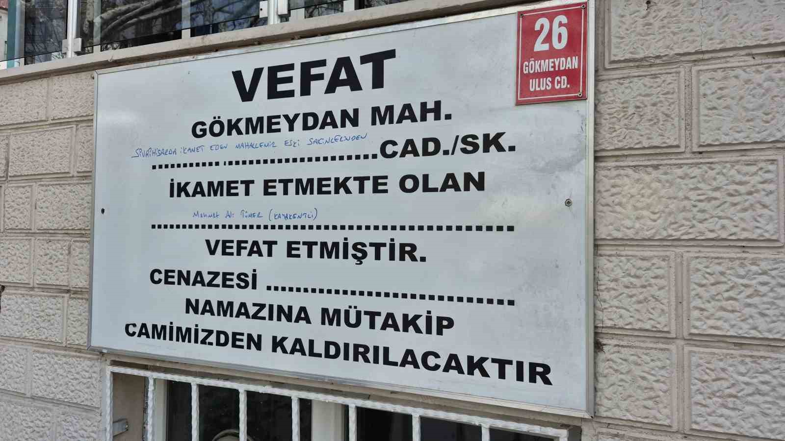 Kaymakam Krut’un yaralandığı kazada vefat eden araç sürücüsü son yolculuğuna uğurlandı
