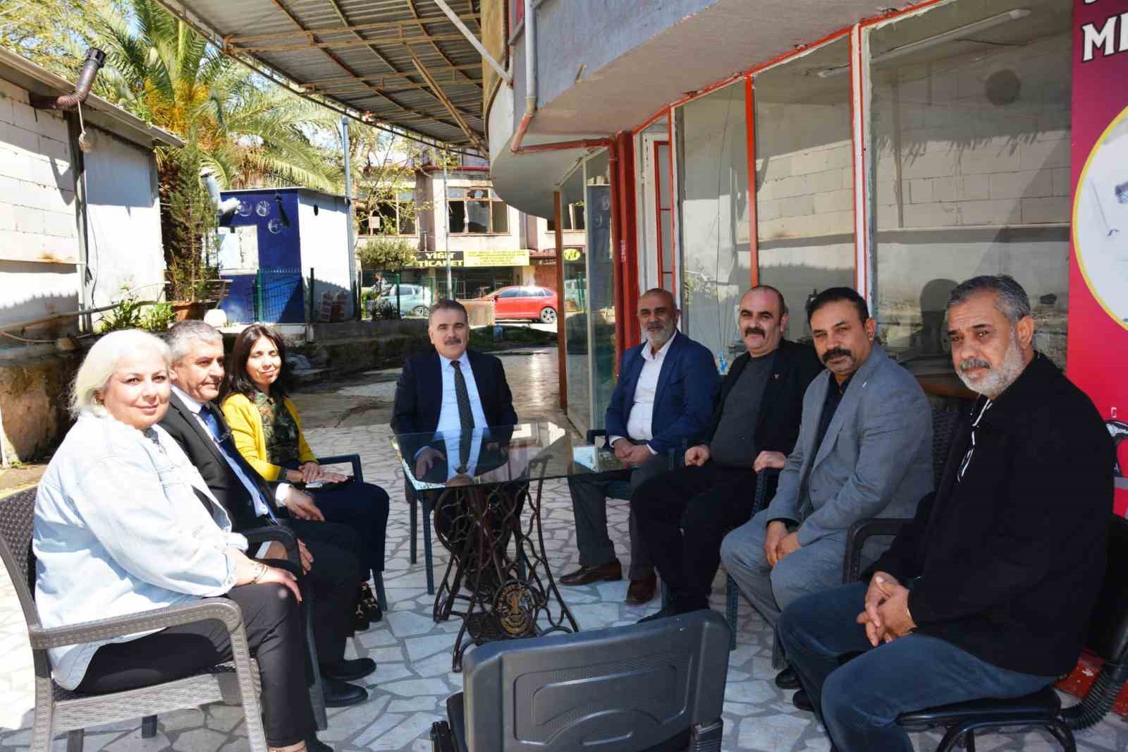 Kaymakam Odabaş’tan roman derneklerine ziyaret
