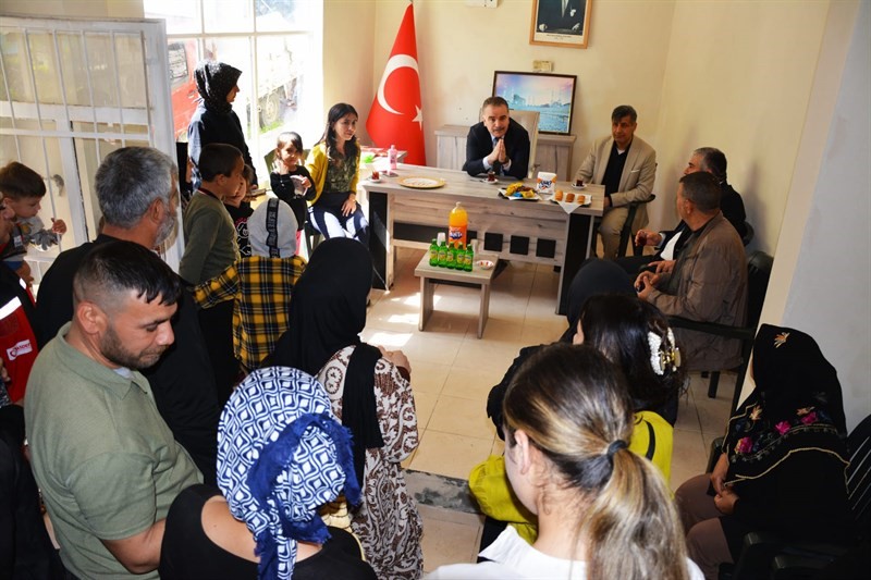 Kaymakam Odabaş’tan roman derneklerine ziyaret
