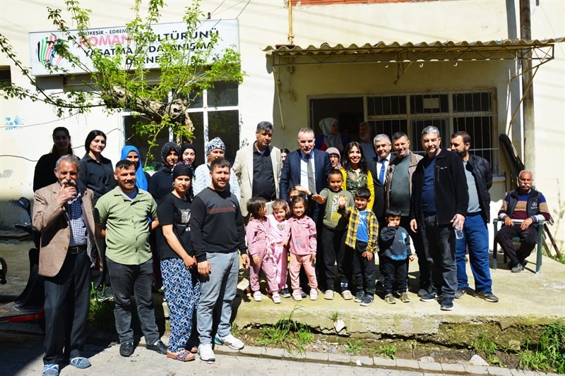 Kaymakam Odabaş’tan roman derneklerine ziyaret
