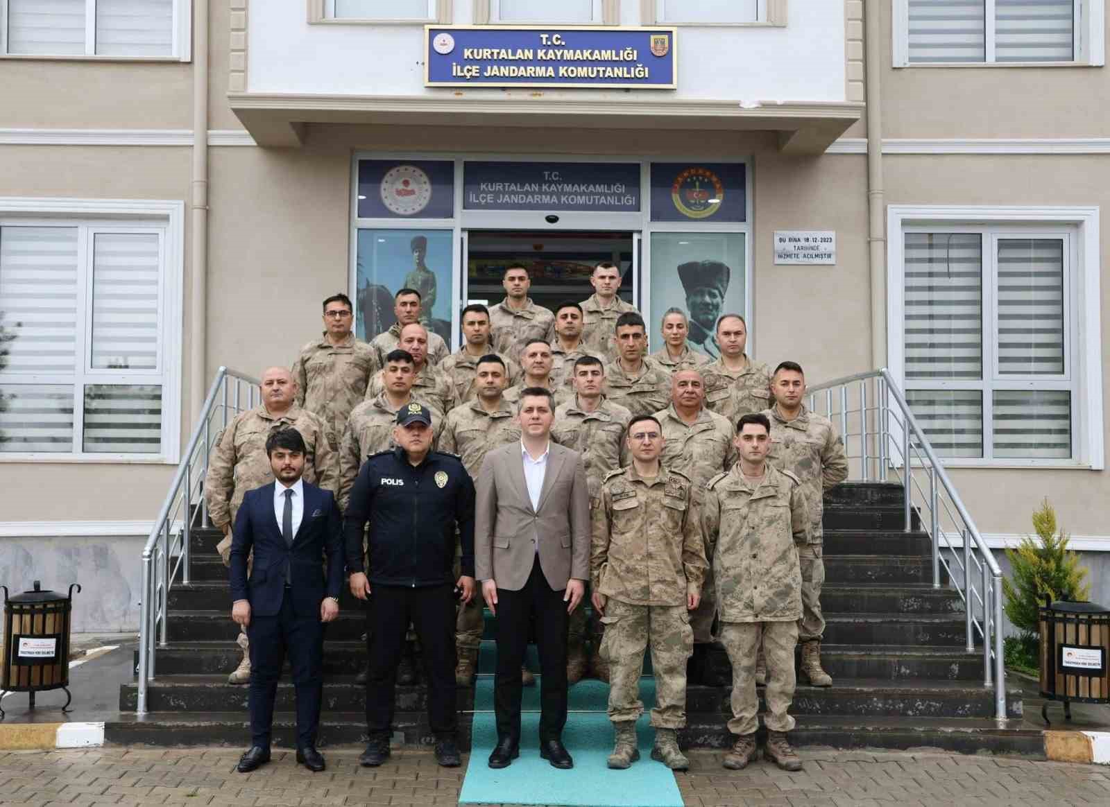 Kaymakam Serin, şehit aileleri ve gazilerin bayramını kutladı
