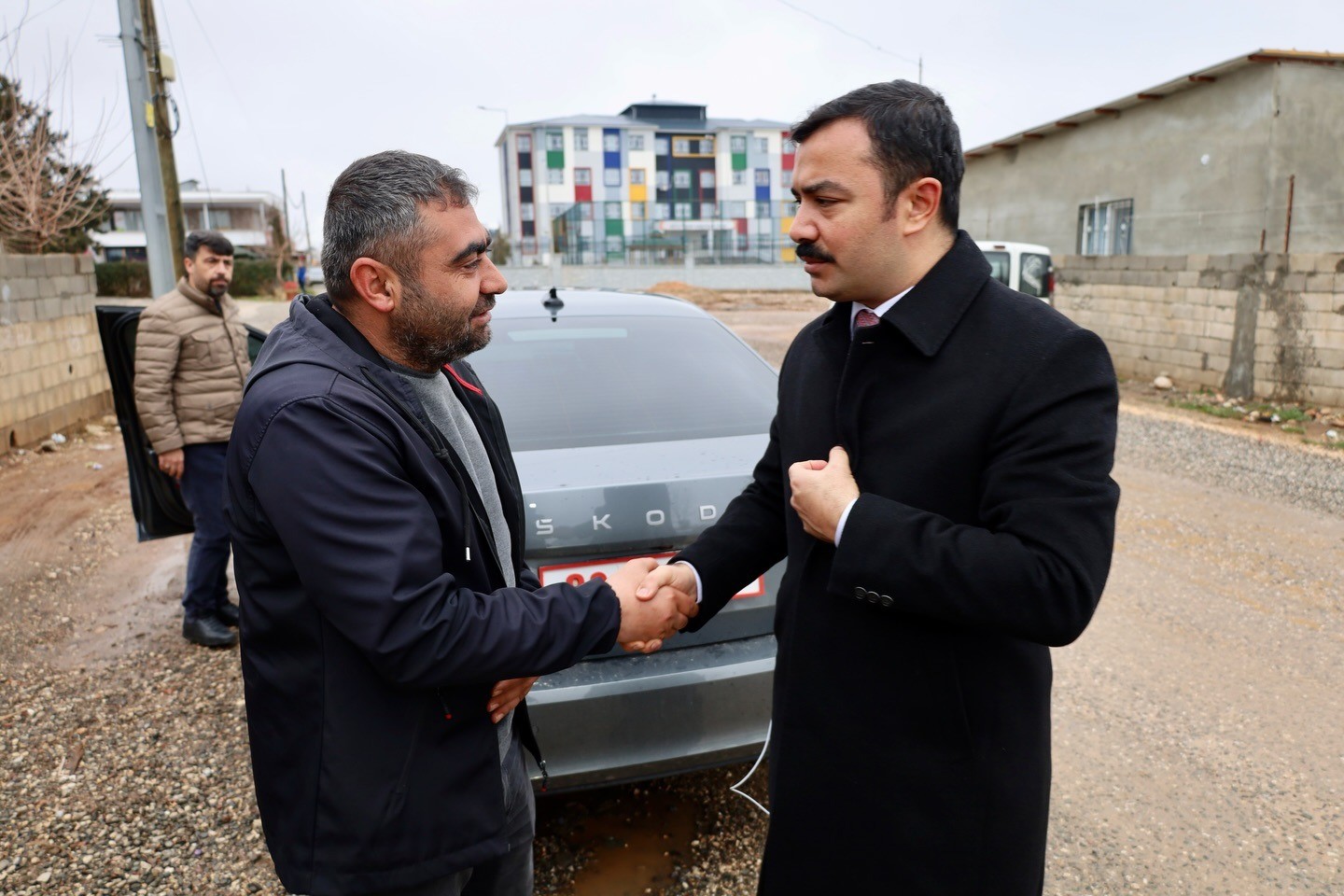 Kaymakam Soysal’dan şehit ailelerine ziyaret
