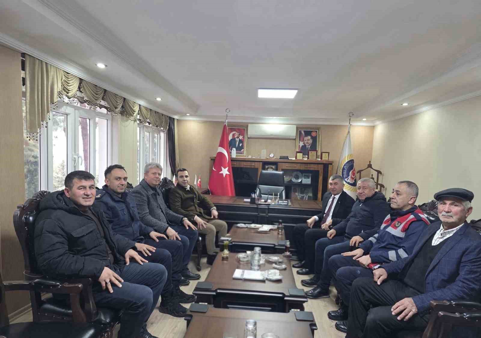 Kaymakam Soysal’dan şehit ailelerine ziyaret
