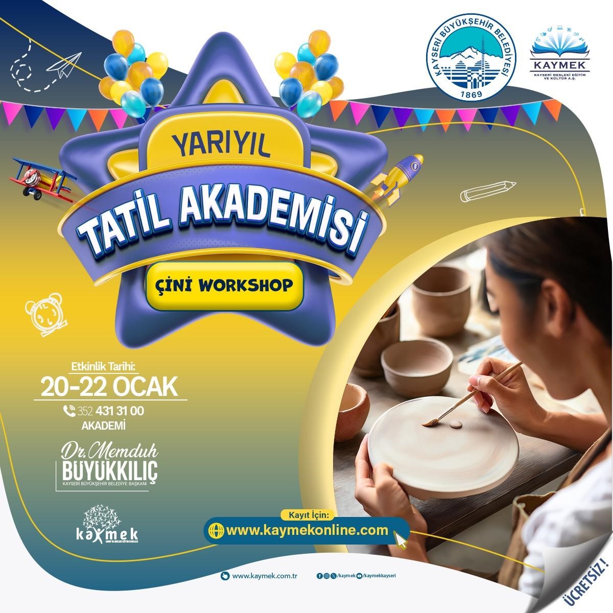 KAYMEK’ten yarıyıl tatil akademisi
