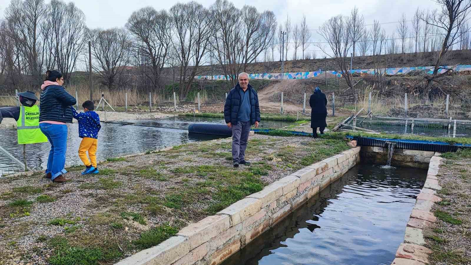 Kaynak suyunda yetişiyor, vatandaş taze taze alıp gidiyor

