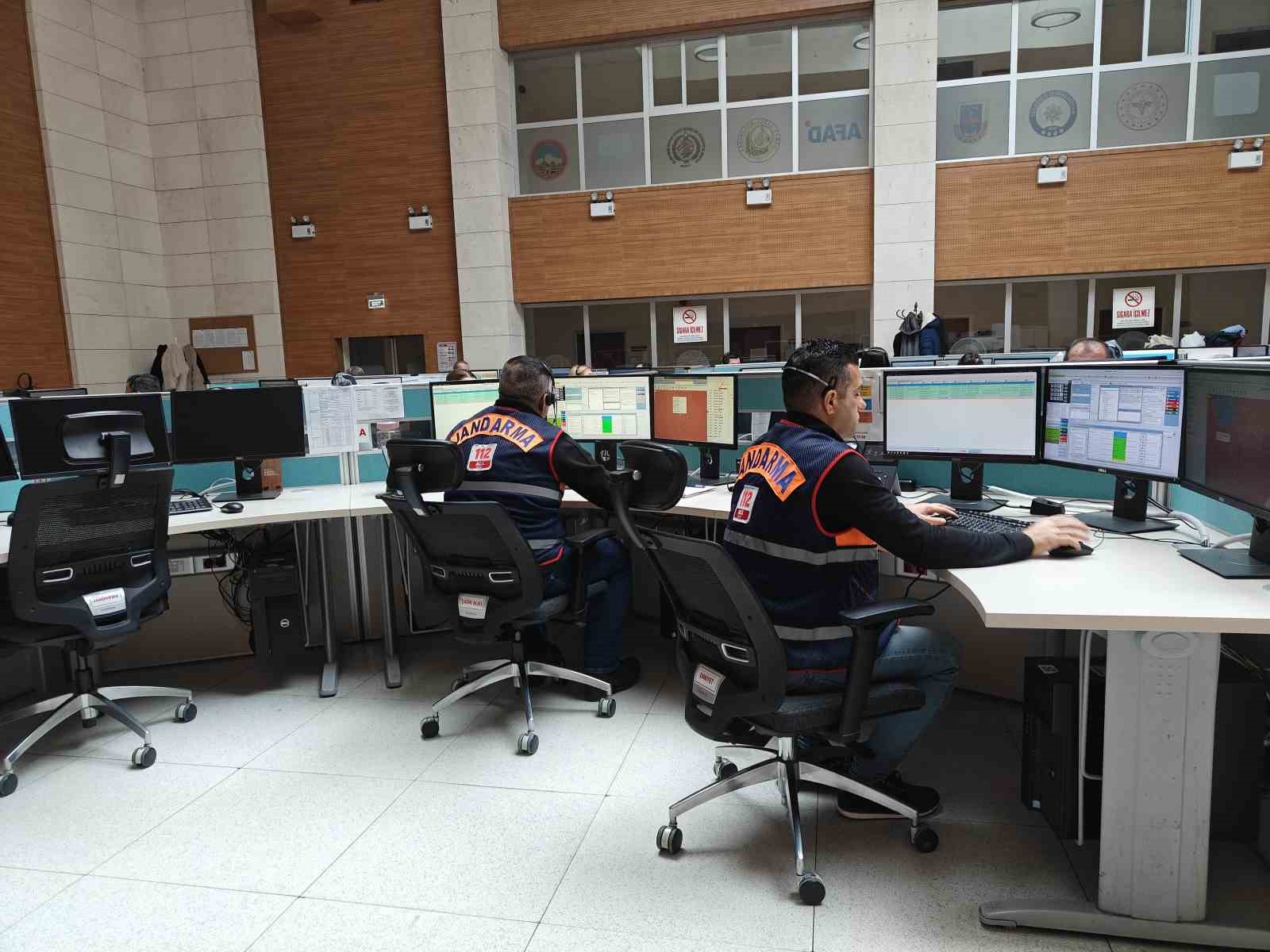 Kayseri 112 Acil Çağrı Merkezi 2025’te 1 milyon 500 bin çağrıyı cevapladı
