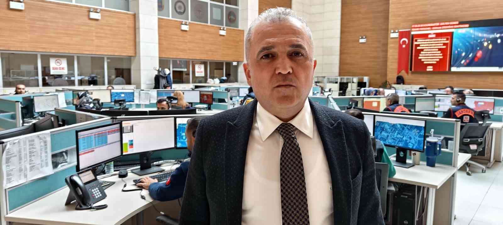 Kayseri 112 Acil Çağrı Merkezi 2025’te 1 milyon 500 bin çağrıyı cevapladı
