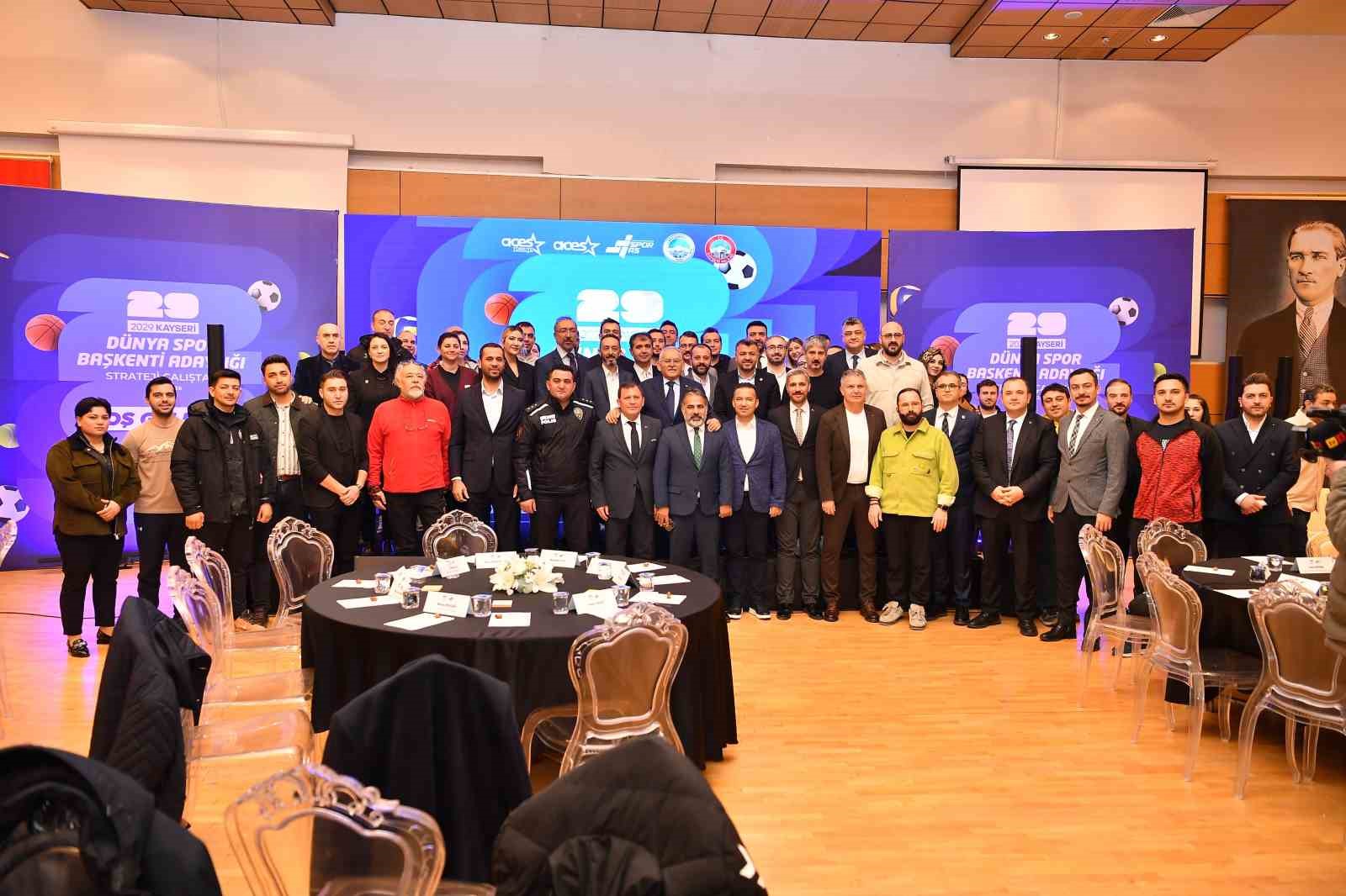 Kayseri; 2029 Dünya Spor Başkenti yolunda
