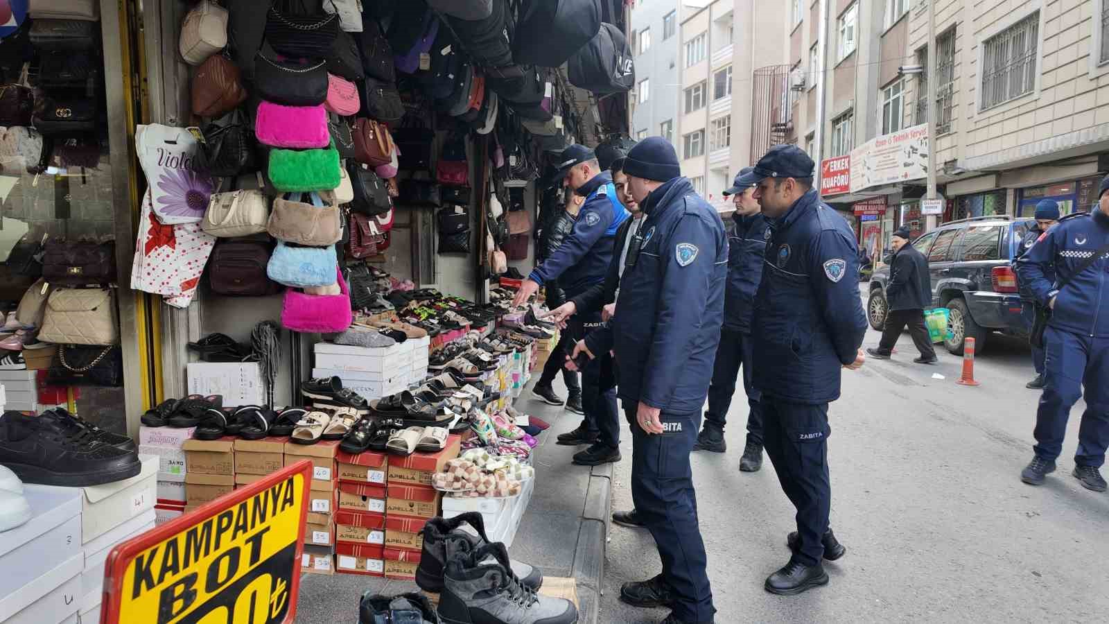 Kayseri Büyükşehir’de düzenli bir şehir için ’kaldırım’ denetimi
