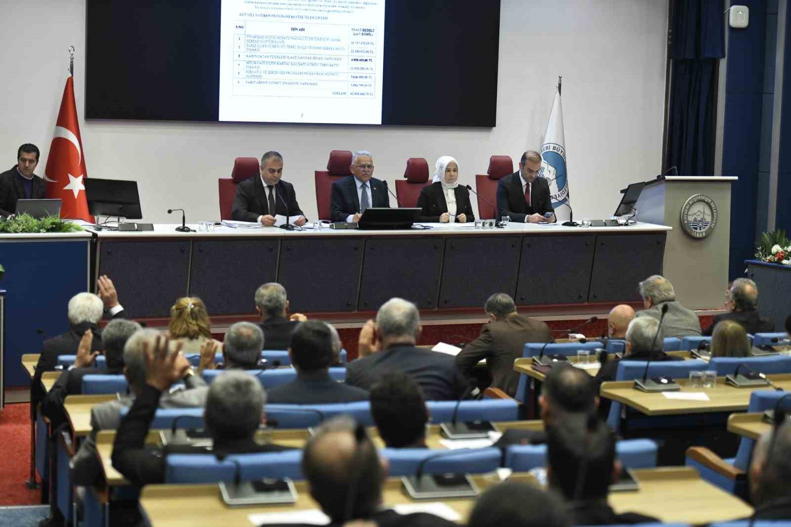 Kayseri Büyükşehir’de meclis ve encümen 2025 boyunca yoğun çalıştı
