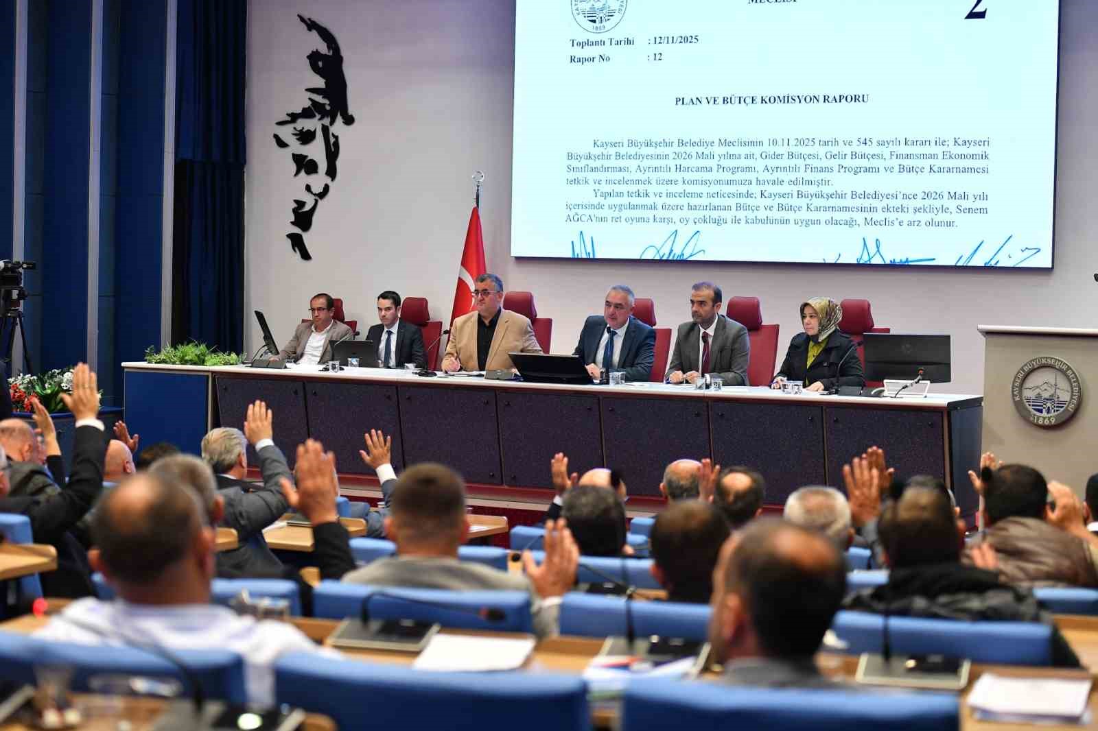 Kayseri Büyükşehir’de meclis ve encümen 2025 boyunca yoğun çalıştı
