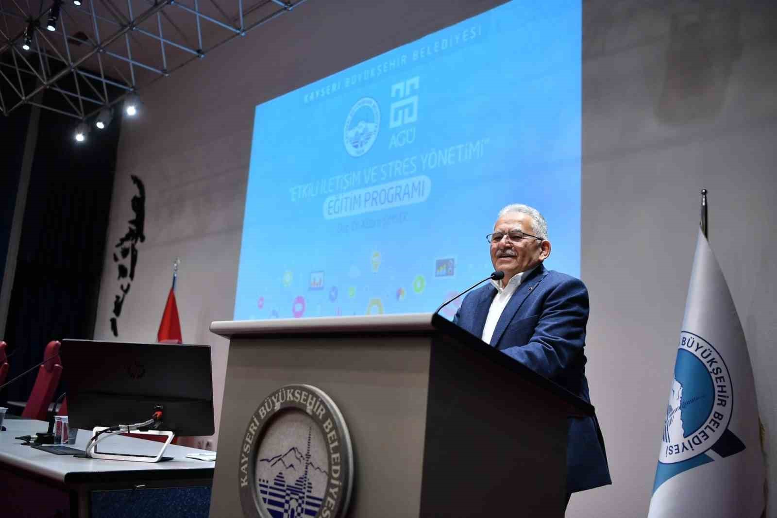 Kayseri Büyükşehir’den 2025’te 24 farklı personel eğitimi ve 153 üniversite öğrencisine staj imkânı
