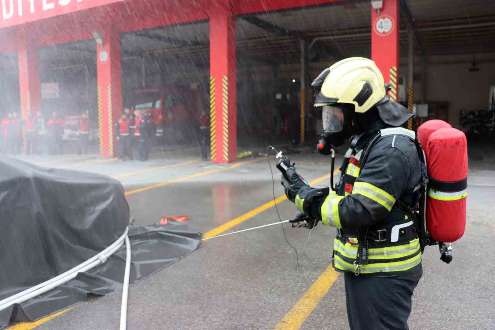Kayseri itfaiyesi elektrikli araç yangınları için teyakkuzda
