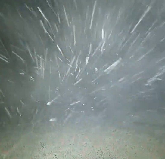 Kayseri-Kahramanmaraş kara yolu araç trafiğine kapatıldı
