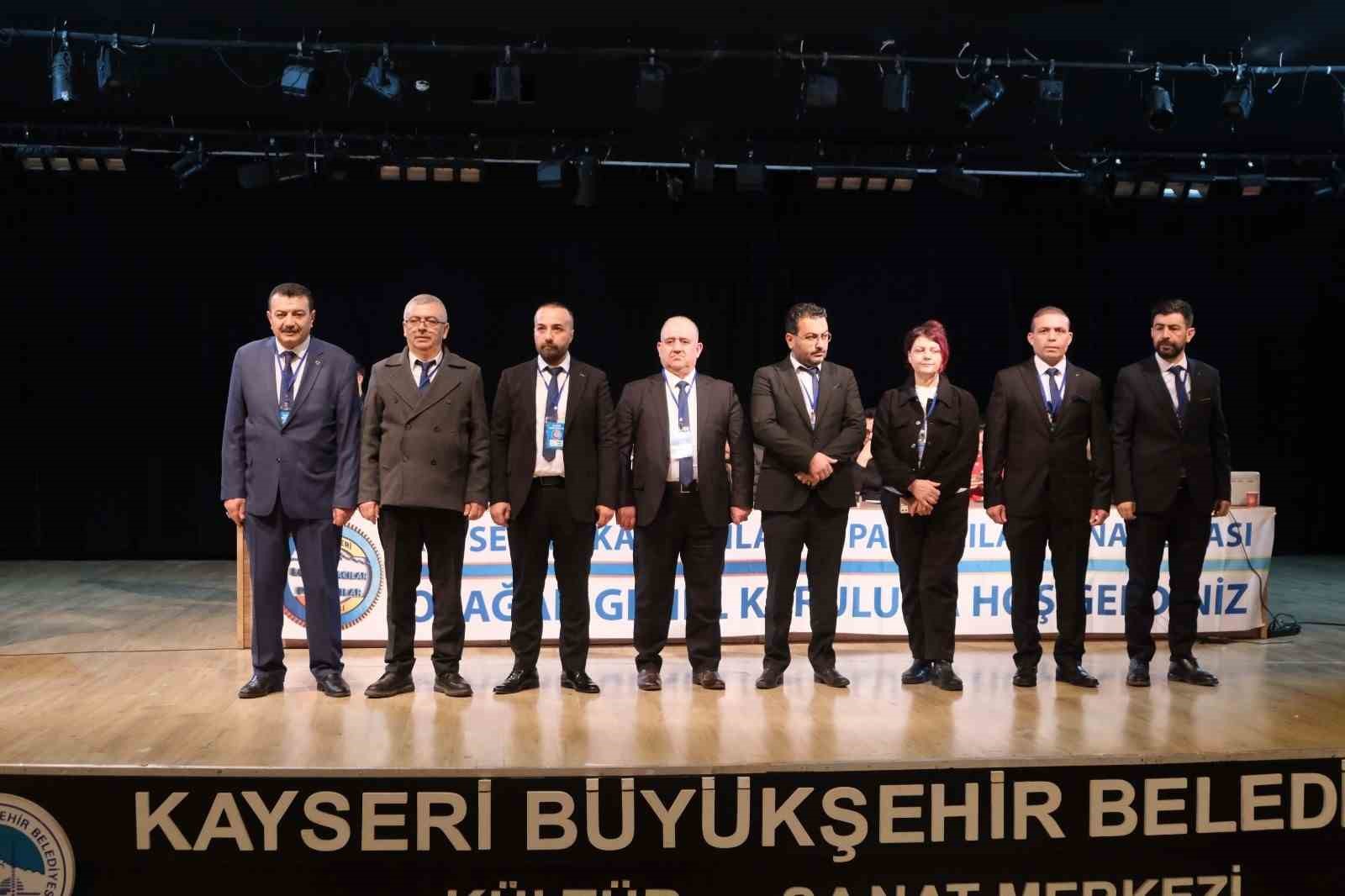 Kayseri Lokantacılar Odası’nda Altan Aydemir güven tazeledi
