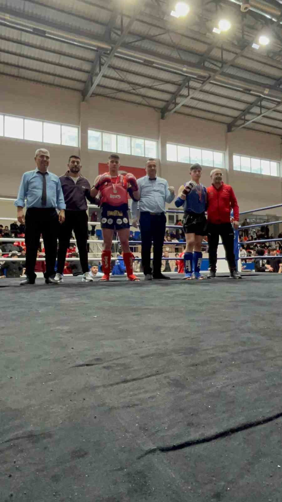 Kayseri Muaythai Okul Sporları Müsabakaları tamamlandı
