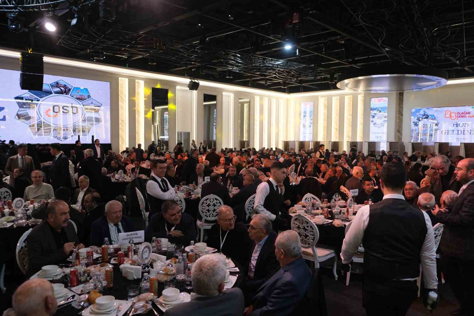 Kayseri OSB’de Mehmet Yalçın, yeniden başkan seçildi
