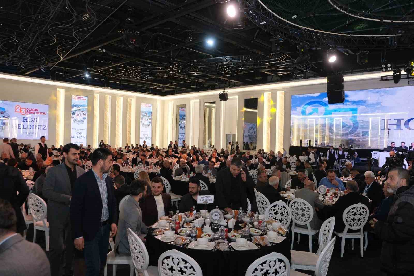 Kayseri OSB’de Mehmet Yalçın, yeniden başkan seçildi
