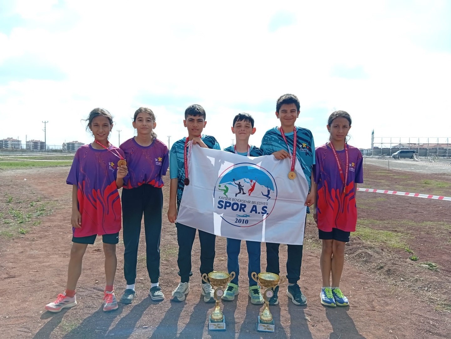 Kayseri Spor A.Ş. takım halinde şampiyon
