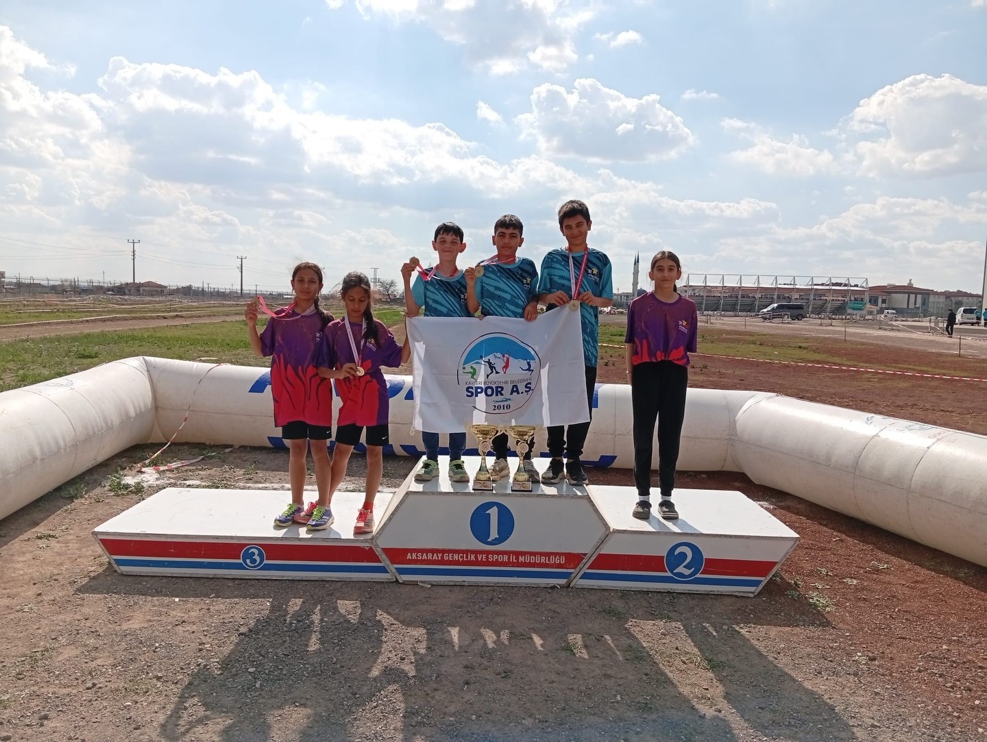 Kayseri Spor A.Ş. takım halinde şampiyon
