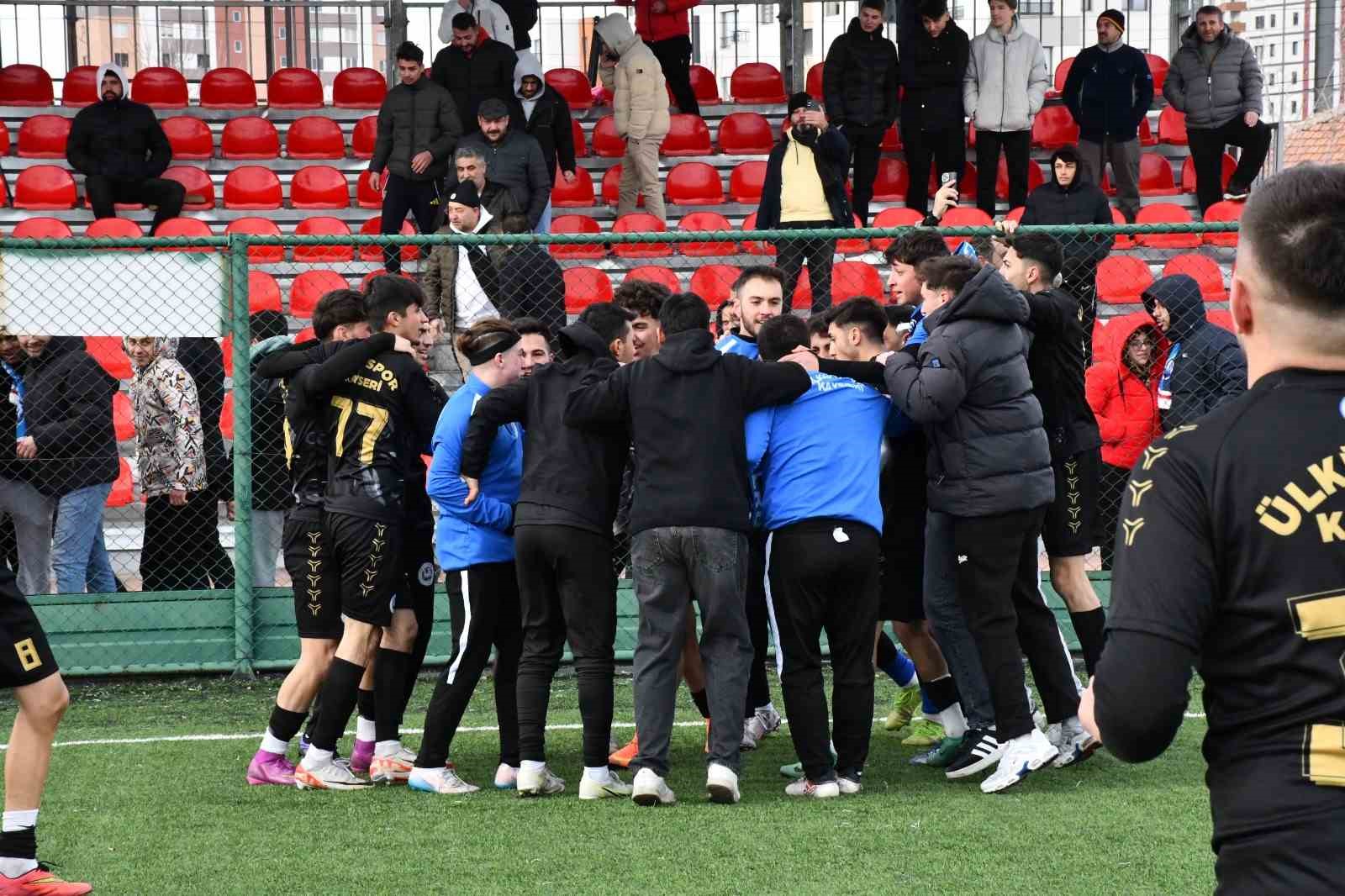 Kayseri Ülküspor şampiyonluk maçına çıkacak
