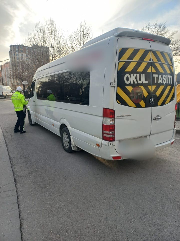 Kayseri’de 164 okul servisi denetlendi
