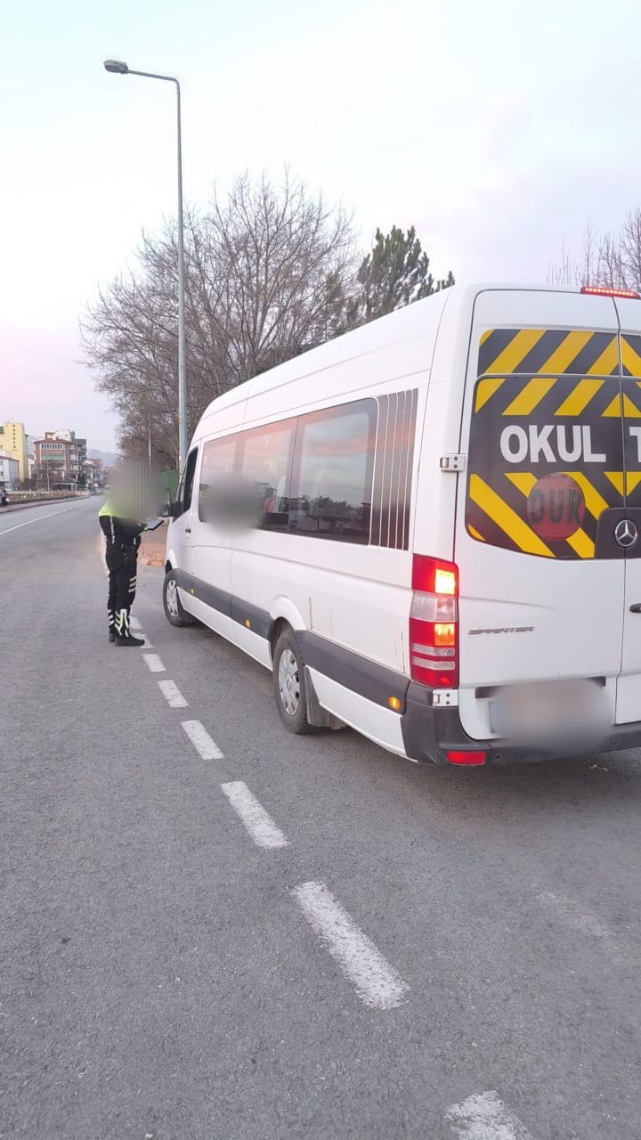 Kayseri’de 164 okul servisi denetlendi
