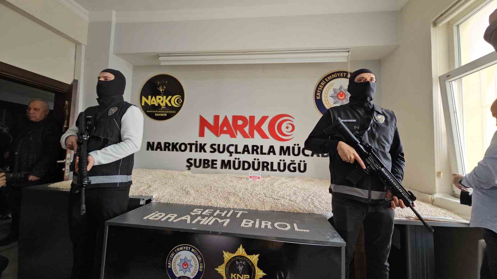 Kayseri’de 214 kilo uyuşturucu madde ele geçirildi
