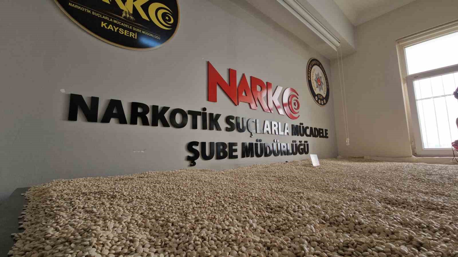 Kayseri’de 214 kilo uyuşturucu madde ele geçirildi
