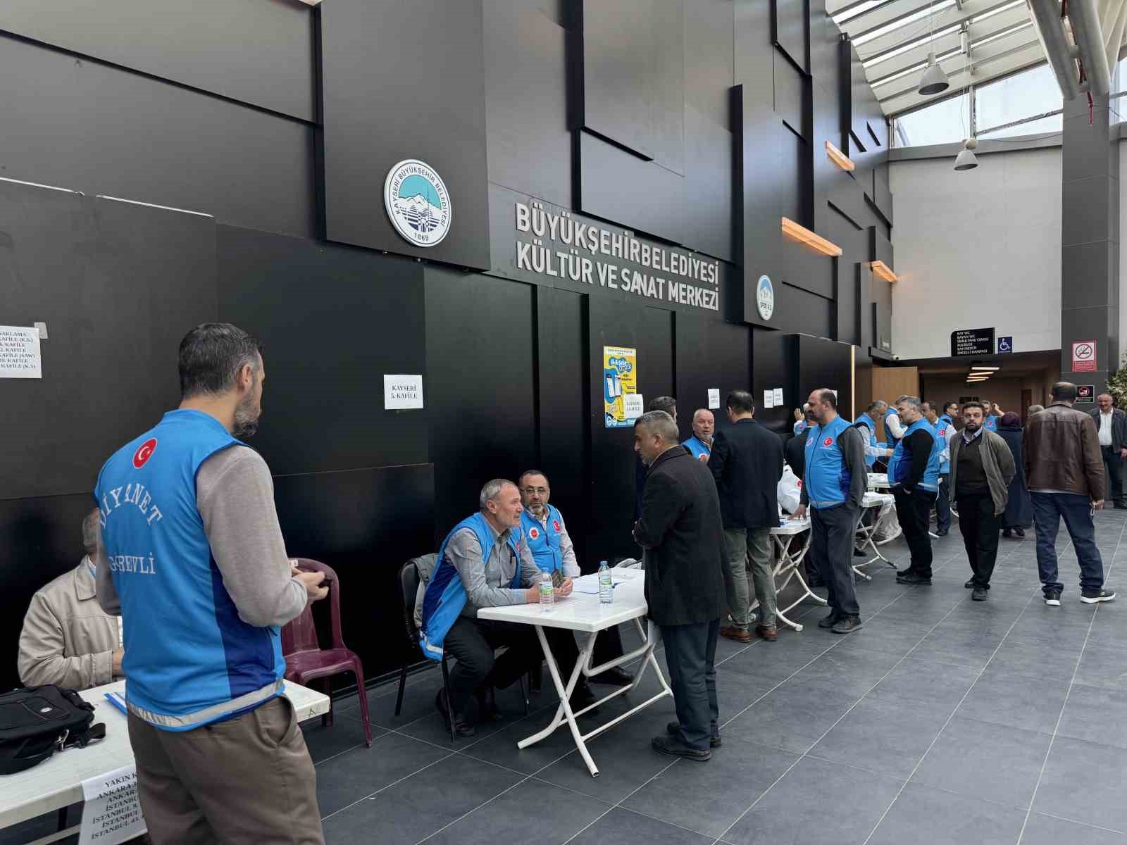 Kayseri’de bin 771 hacı adayına eğitim semineri verildi
