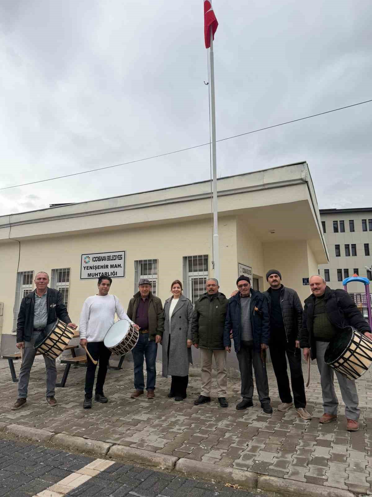 Kayseri’de davulcular Ramazan’a hazır
