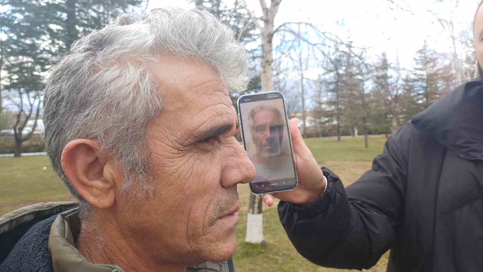 Kayseri’de Epstein’e benzeyen adam isyan etti
