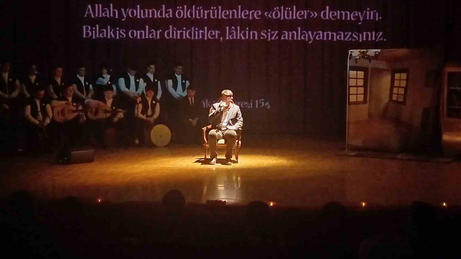 Kayseri’de İstiklal Marşı’nın 105. kabul yılı kutlandı
