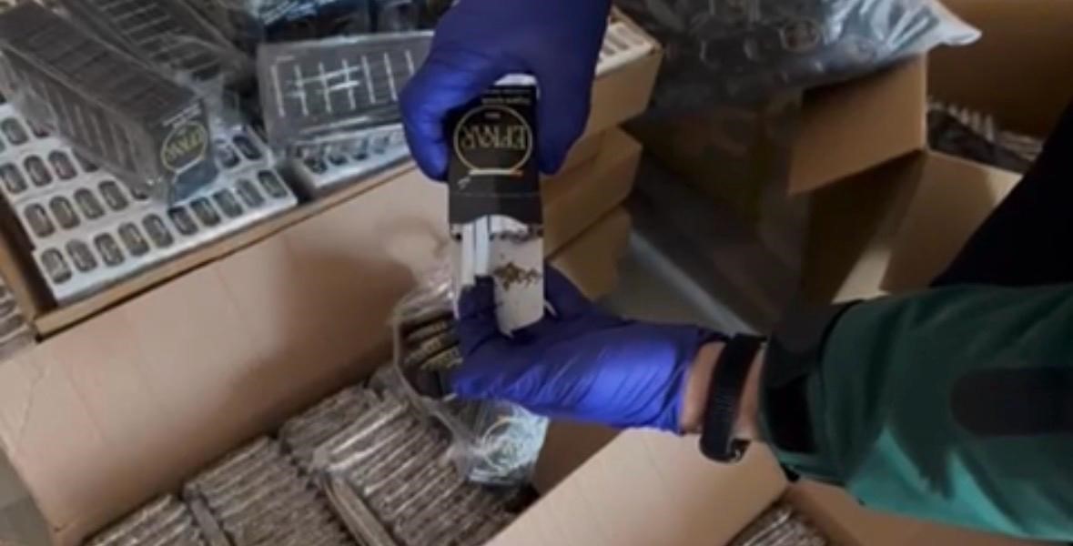 Kayseri’de kaçak sigara operasyonu: 1 gözaltı
