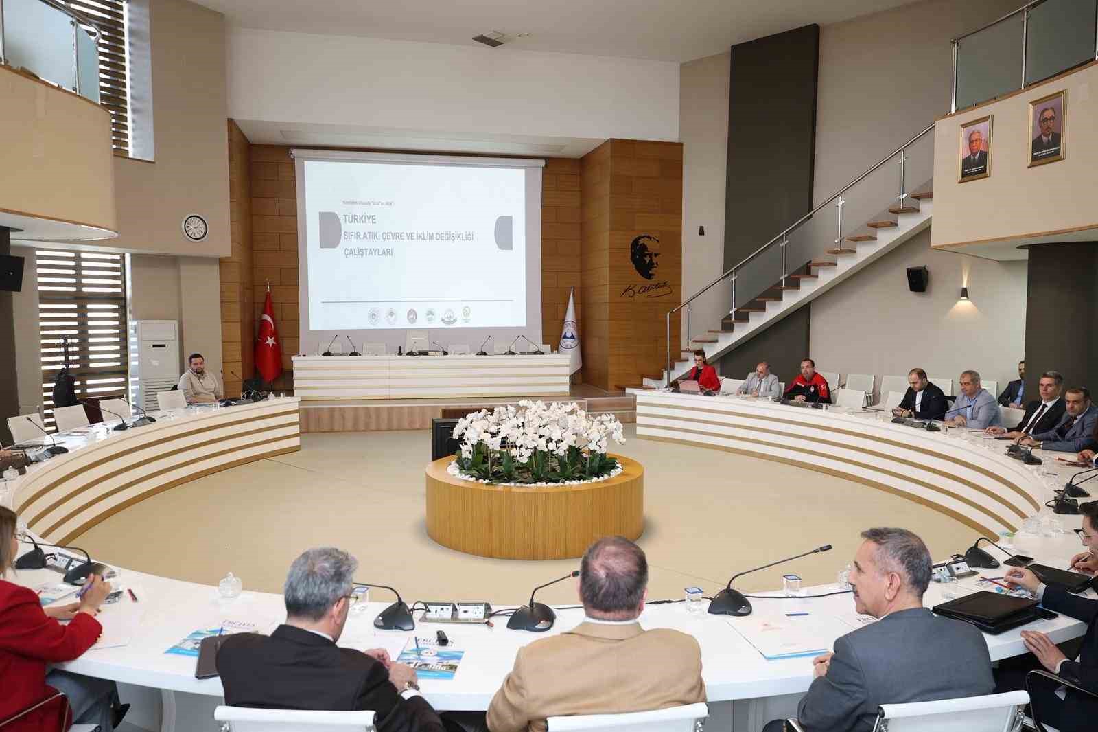 Kayseri’de ‘Türkiye Sıfır Atık Çalıştayı’ ERÜ Ev Sahipliğinde Gerçekleştirilecek
