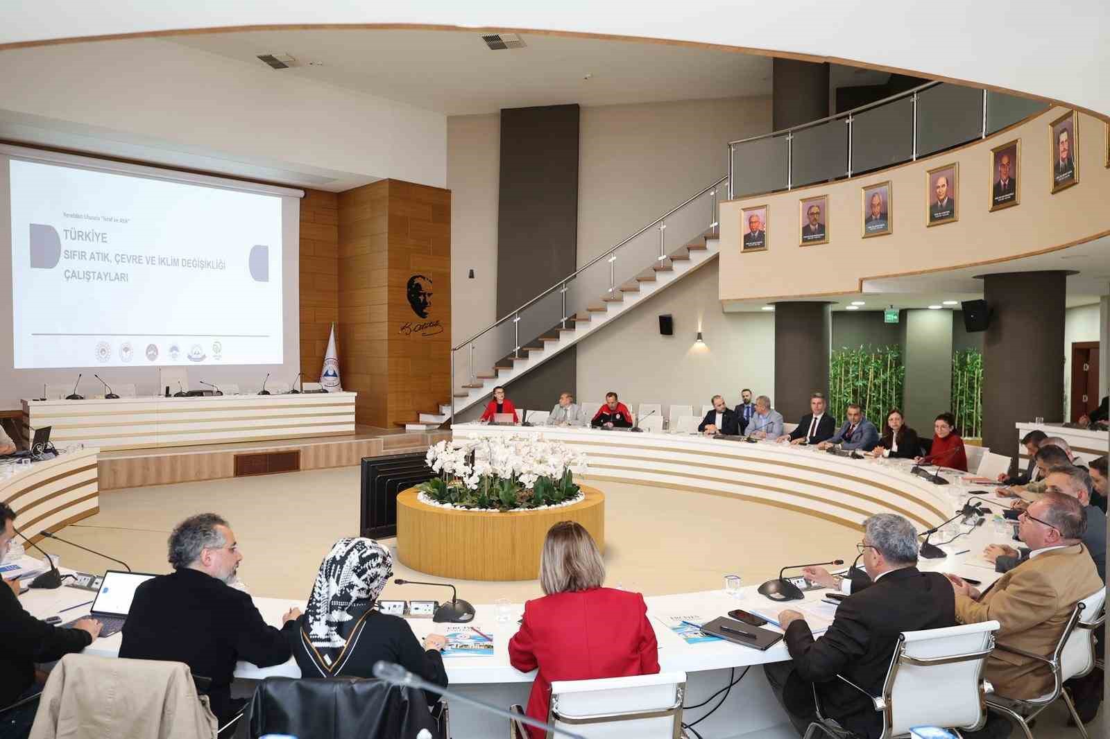 Kayseri’de ‘Türkiye Sıfır Atık Çalıştayı’ ERÜ Ev Sahipliğinde Gerçekleştirilecek
