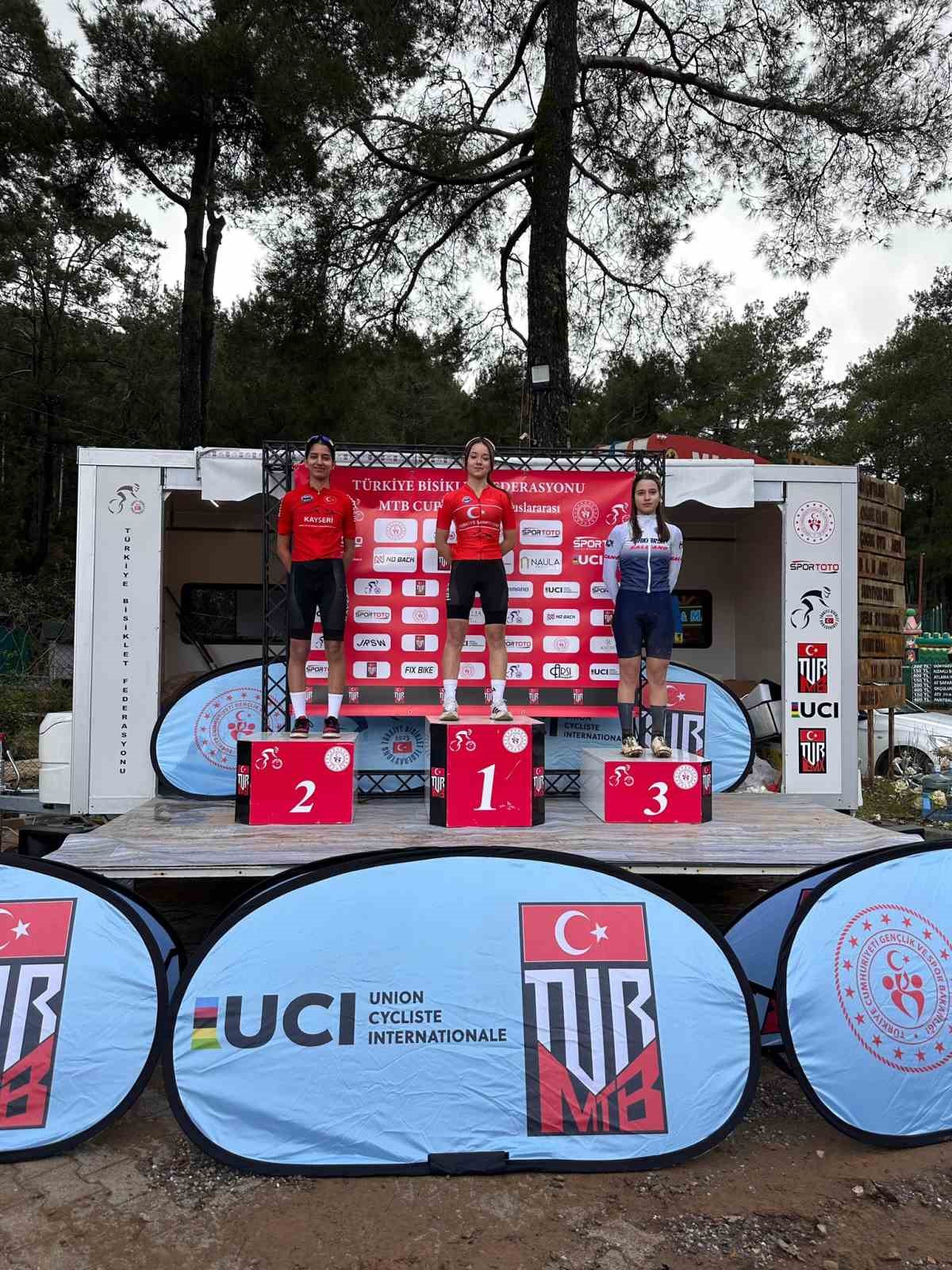 Kayserili bisikletçiler; Alanya’da kürsüye ambargo koydu
