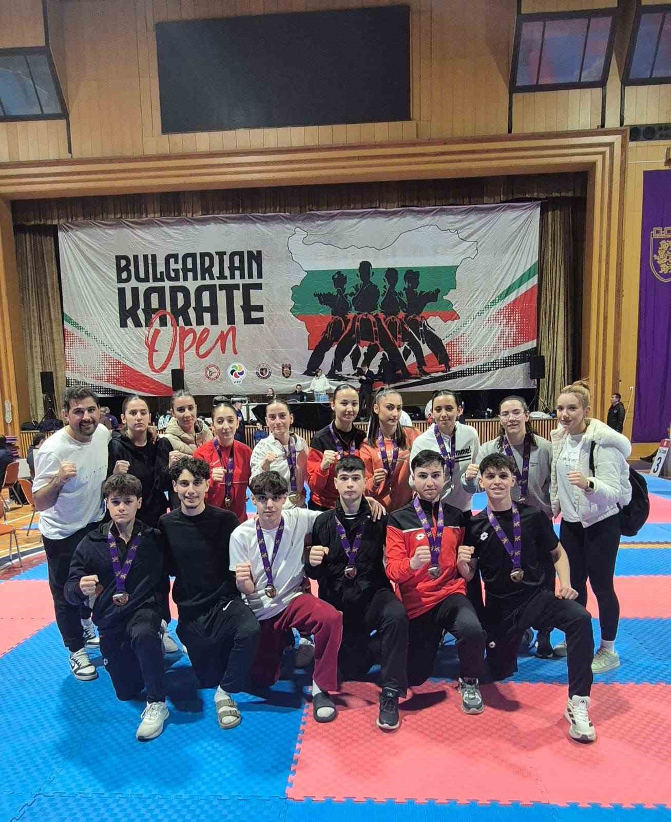 Kayserili karateciler Bulgaristan’da kürsüye ambargo koydu
